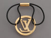 Louis Vuitton Gold Logo Hair Tie