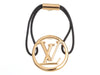 Louis Vuitton Gold Logo Hair Tie