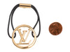 Louis Vuitton Gold Logo Hair Tie