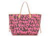 Louis Vuitton Pink Monogram Graffiti Neverfull GM