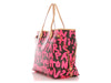 Louis Vuitton Pink Monogram Graffiti Neverfull GM