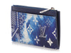 Louis Vuitton Blue Bandana Coin Card Holder