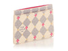 Louis Vuitton Damier Azur Studded Flower Card Holder