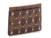 Louis Vuitton Damier Ebène Studs and Flowers Card Holder