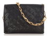 Louis Vuitton Black Lambskin Coussin PM