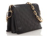 Louis Vuitton Black Lambskin Coussin PM