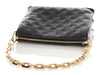 Louis Vuitton Black Lambskin Coussin PM