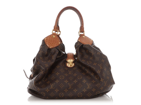 Louis Vuitton Monogram Mahina XL with Alligator Trim