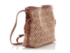 Loewe Brown Fabric Bolso Flamenco