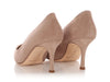 Manolo Blahnik Beige Suede BB 70mm Pumps