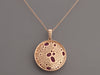 Effy 14K Rose Gold Ruby and Diamond Royale Pendant Necklace