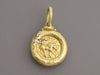 SeidenGang Two-Tone Diamond Cracked Medallion Pendant