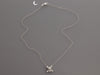 Roberto Coin 18K White Gold Diamond Tiny Treasures Skull Pendant Necklace