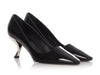 Roger Vivier Black Leather Virgule Pumps