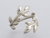 Tiffany & Co. Sterling Silver Paloma Picasso Bypass Olive Leaf Ring