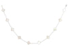 Van Cleef & Arpels 18K White Gold 10-Motif MOP Vintage Alhambra Necklace
