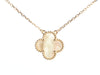 Van Cleef & Arpels 18K Yellow Gold Princess Grace Gold MOP Vintage Alhambra Pendant Necklace