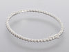 Van Cleef & Arpels Medium 18K White Gold Perlée Pearls of Gold Bracelet