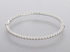 Van Cleef & Arpels Medium 18K White Gold Perlée Pearls of Gold Bracelet