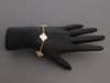 Van Cleef & Arpels 18K Yellow Gold 5-Motif MOP Vintage Alhambra Bracelet