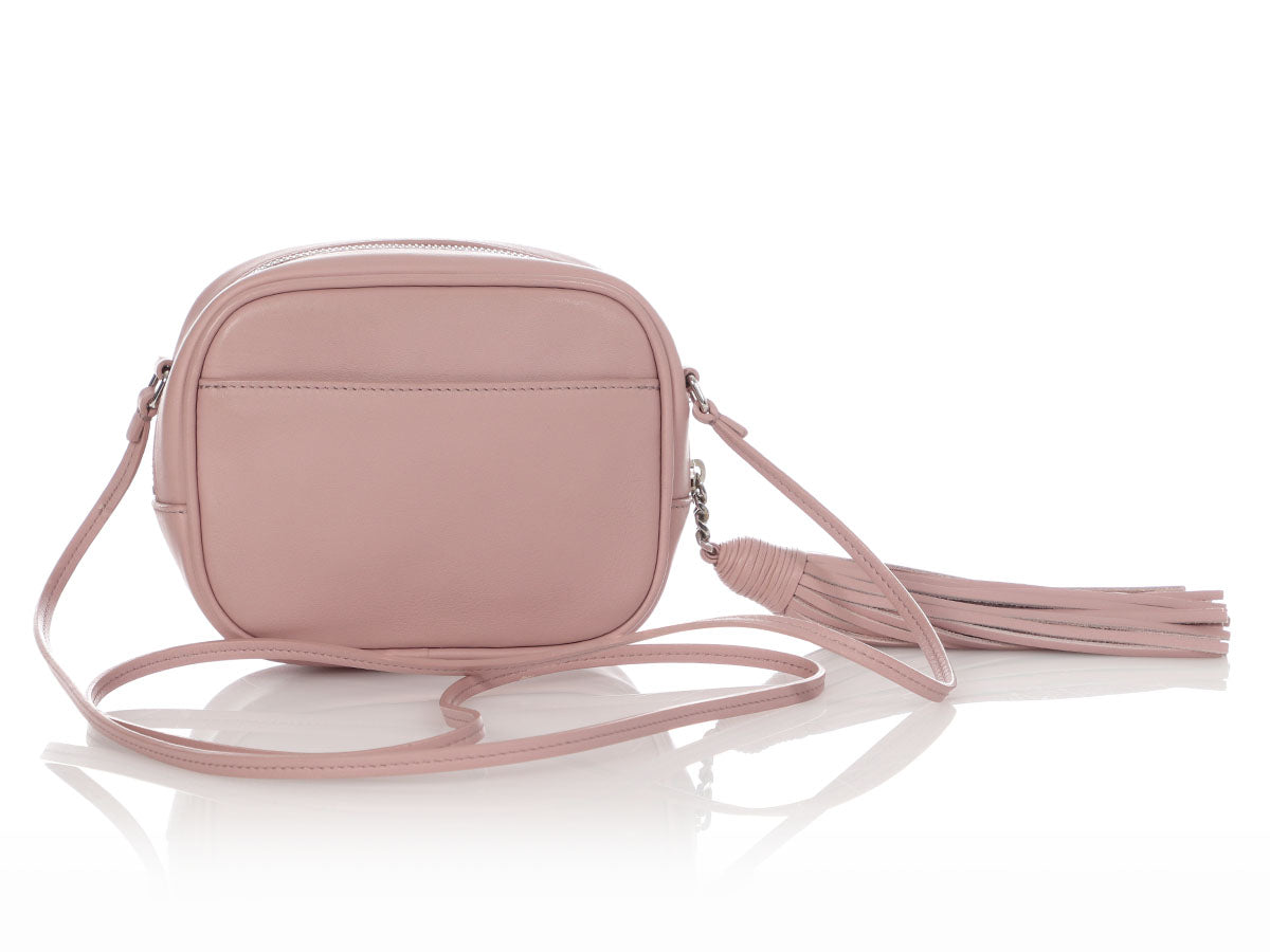 Saint Laurent Monogram Blogger Bag - Pink Crossbody Bags, Handbags -  SNT241405