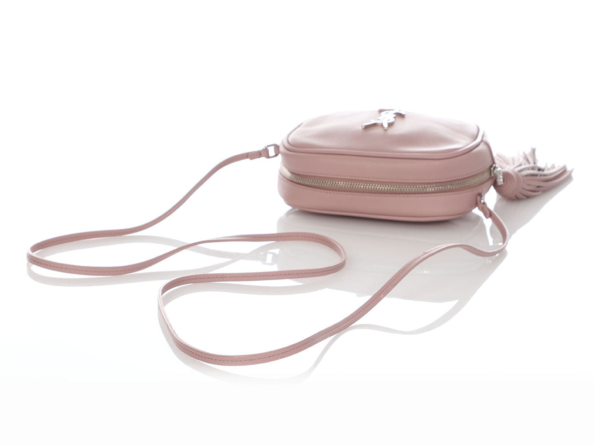 Saint Laurent Monogram Blogger Bag - Pink Crossbody Bags, Handbags -  SNT241405
