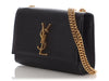 Saint Laurent Small Black Grain de Poudre Kate