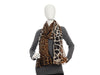 YSL Cheetah Print Silk Scarf