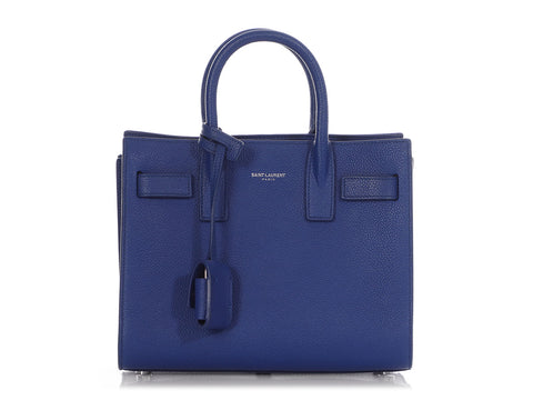 Saint Laurent Nano Blue Sac De Jour