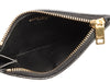 Saint Laurent Black Grain de Poudre Cassandre Matelassé Fragments Card Case