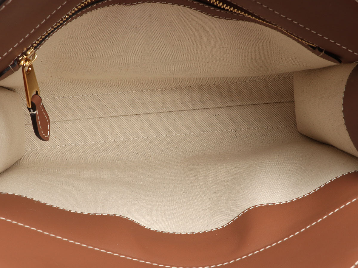 Cloth mini bag Burberry Beige in Cloth - 25852644