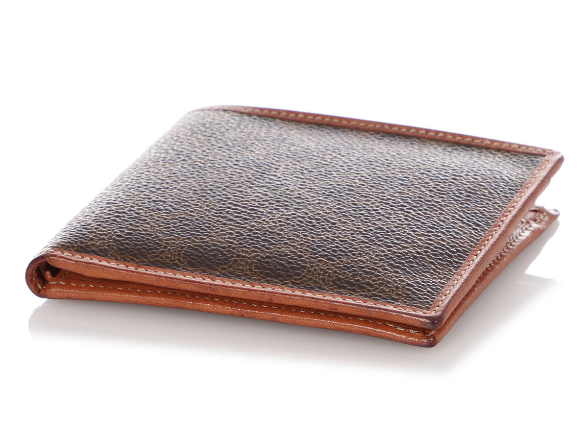 Brand New CELINE Bi-fold wallet in triomphe canvas - Grabityourown