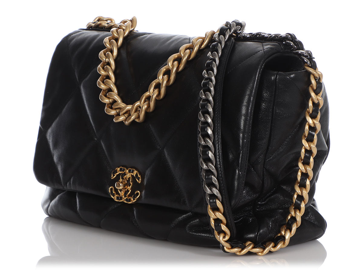 Chanel 19 Chain Quilted Maxi Bag