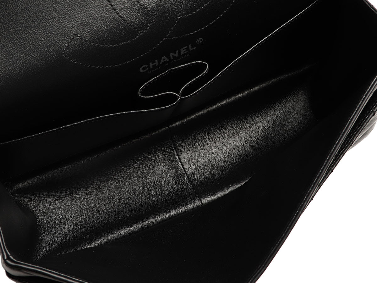 Chanel Reissue So Black Chevron - Designer WishBags