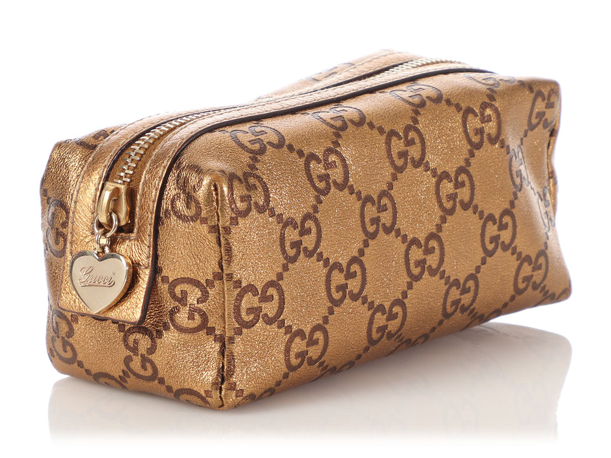 GUCCI Dome Cosmetic Case GG Brown - More Than You Can Imagine