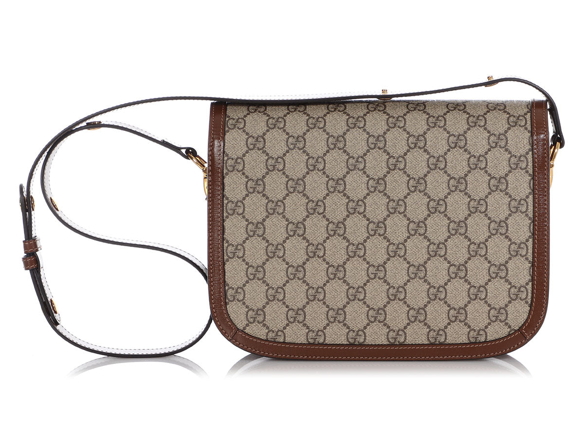 Gucci Small Tan Shoulder Bag - Ann's Fabulous Closeouts