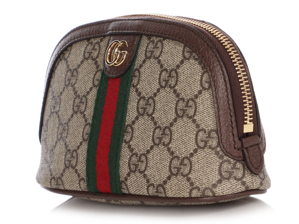 Gucci Black Logo Nailhead Pochette - Ann's Fabulous Closeouts