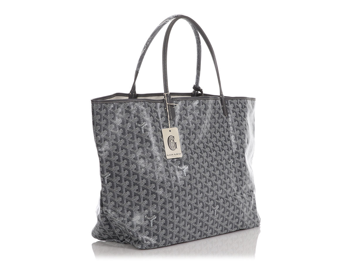 Goyard Gray Goyardine Saint Louis GM Grey Cloth Cloth ref.970154