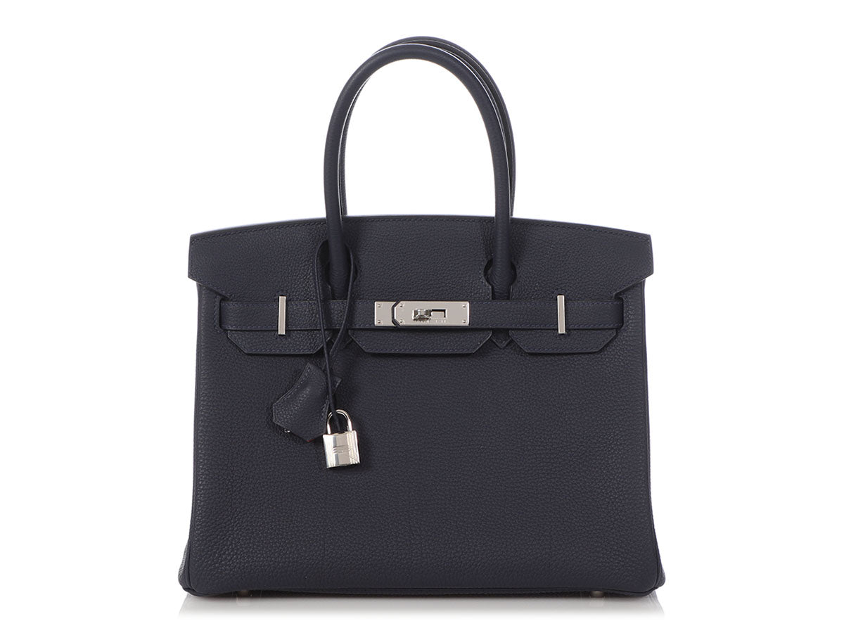 Hermès Birkin 25 Black Togo Bag