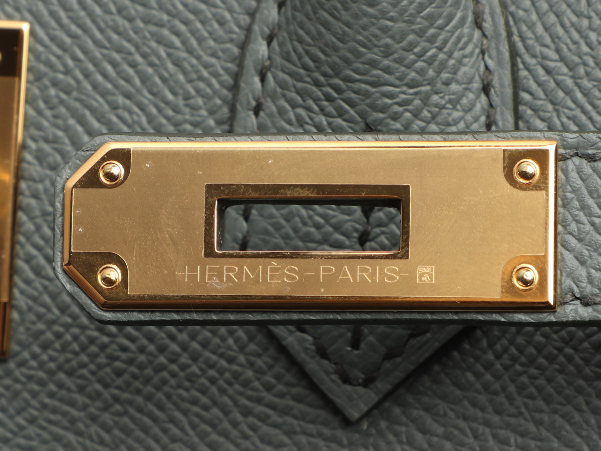 Hermès Vert Amande Epsom Birkin 30 Gold Hardware, 2021 Available