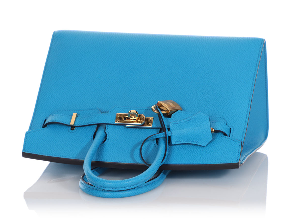 Hermès Blue Frida Epsom Kelly Sellier 25 QGBAEA12BB004