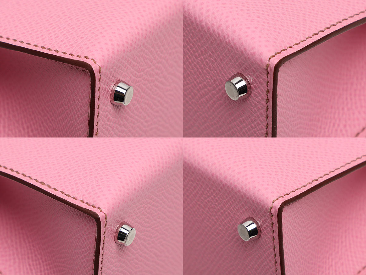 5P Bubblegum Pink Epsom Mini Kelly 20 Palladium Hardware, 2021