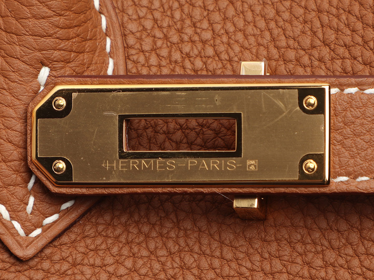 Hermès Birkin 30 Togo Gold