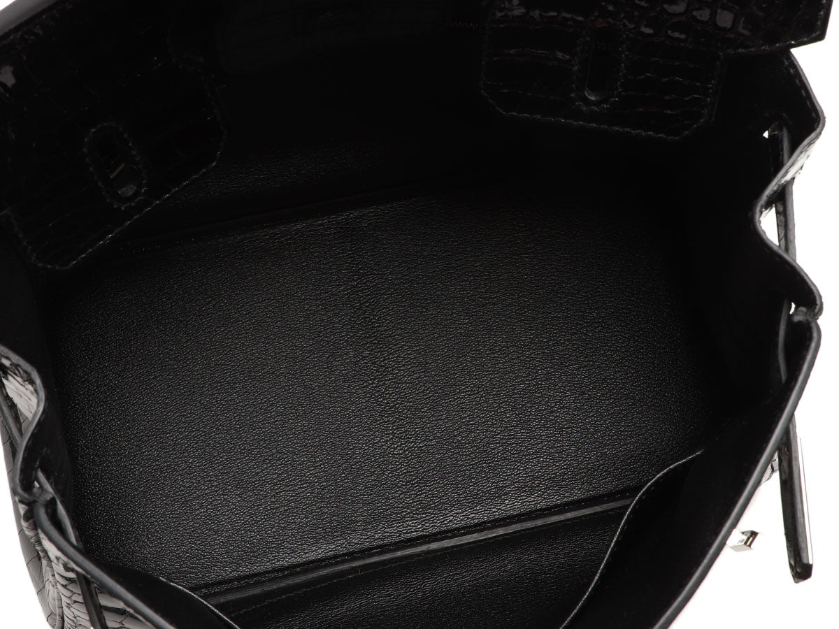 Down Payment for Black Porosus Birkin Bag. 25cm – Ascot Shoes