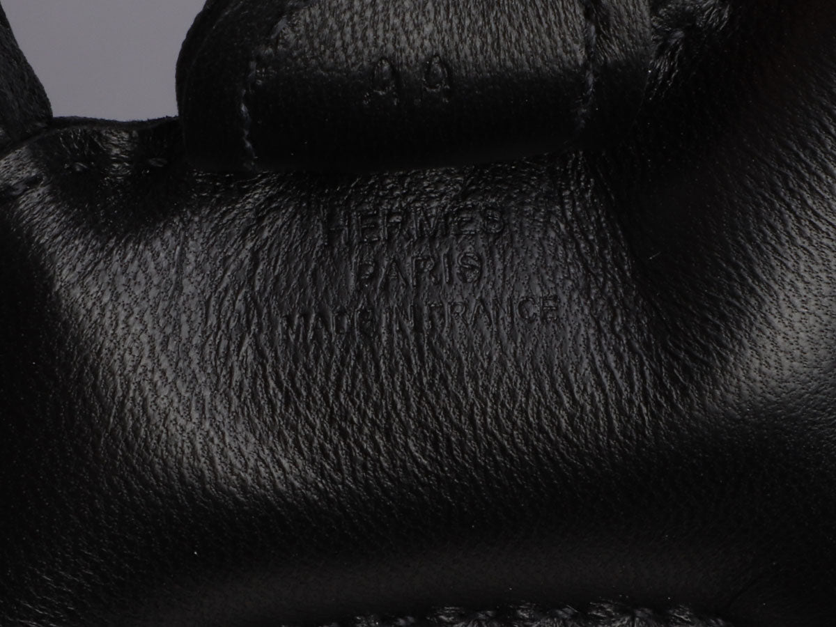 Hermès Two-Tone Leather Samarcande Horse Bag Charm - Ann's Fabulous  Closeouts