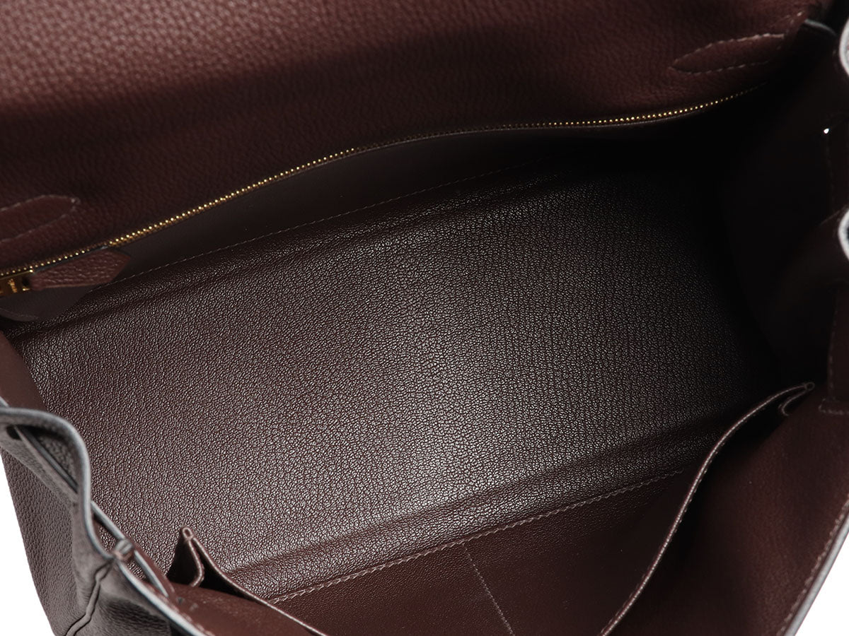 Hermès Birkin Chocolate Brown Togo Leather Shoulder Bag