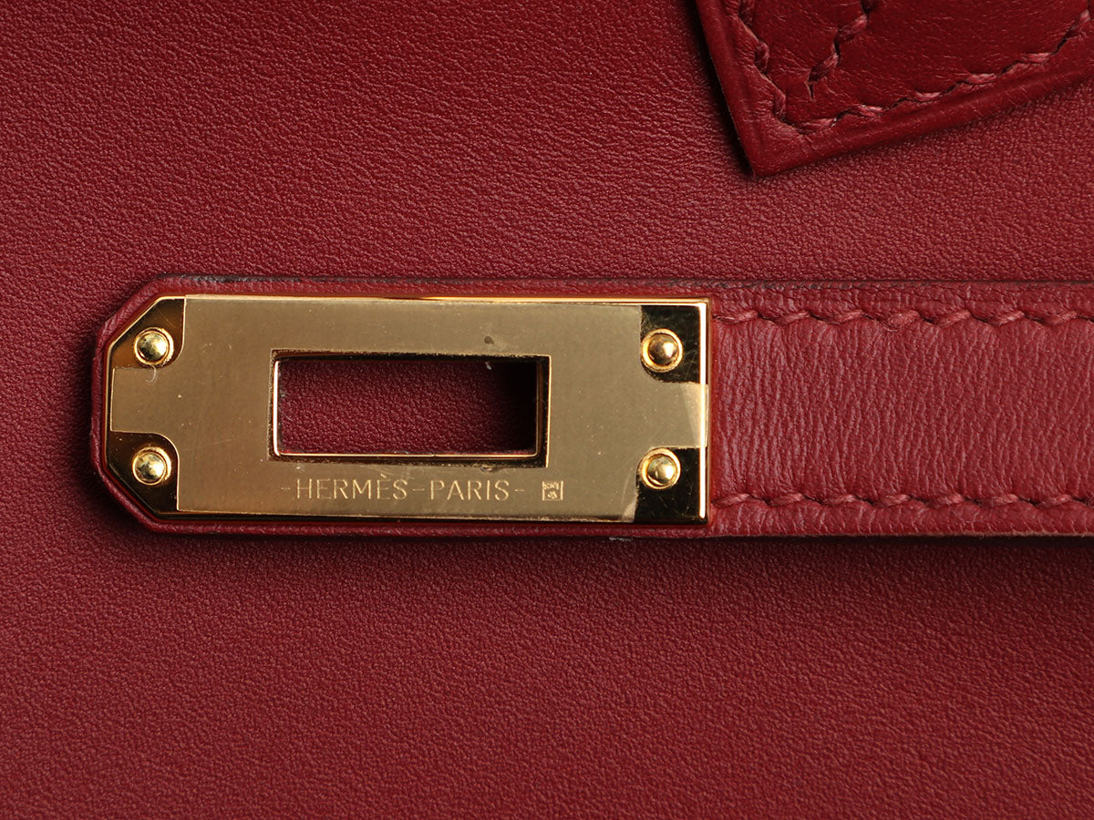 Hermes Birkin 25 Rouge de Coeur Jonathan Gold Hardware #D - Vendome Monte  Carlo