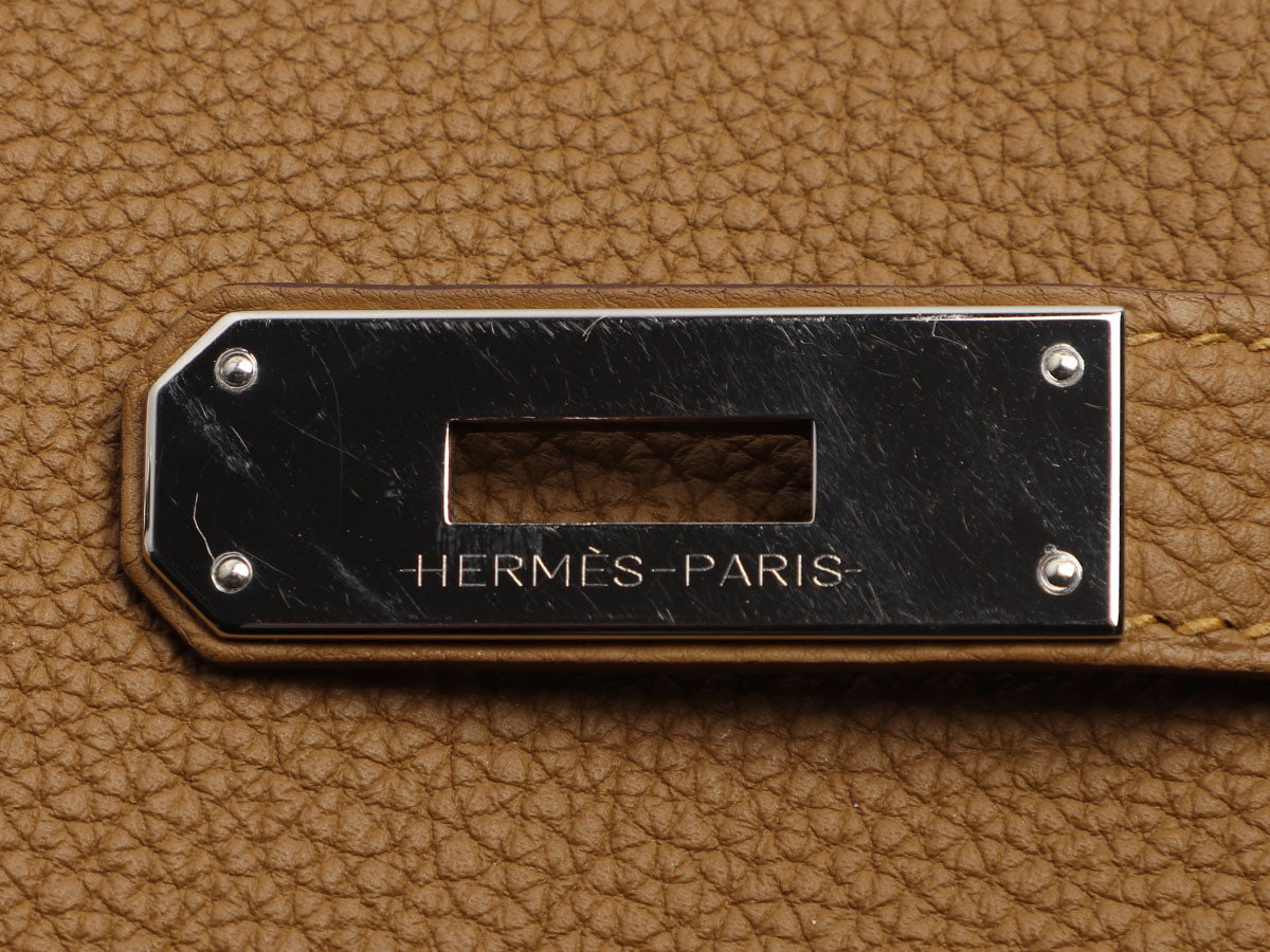 Hermes Kelly 28 Retourne Bronze Dore Togo Gold Hardware - Vendome