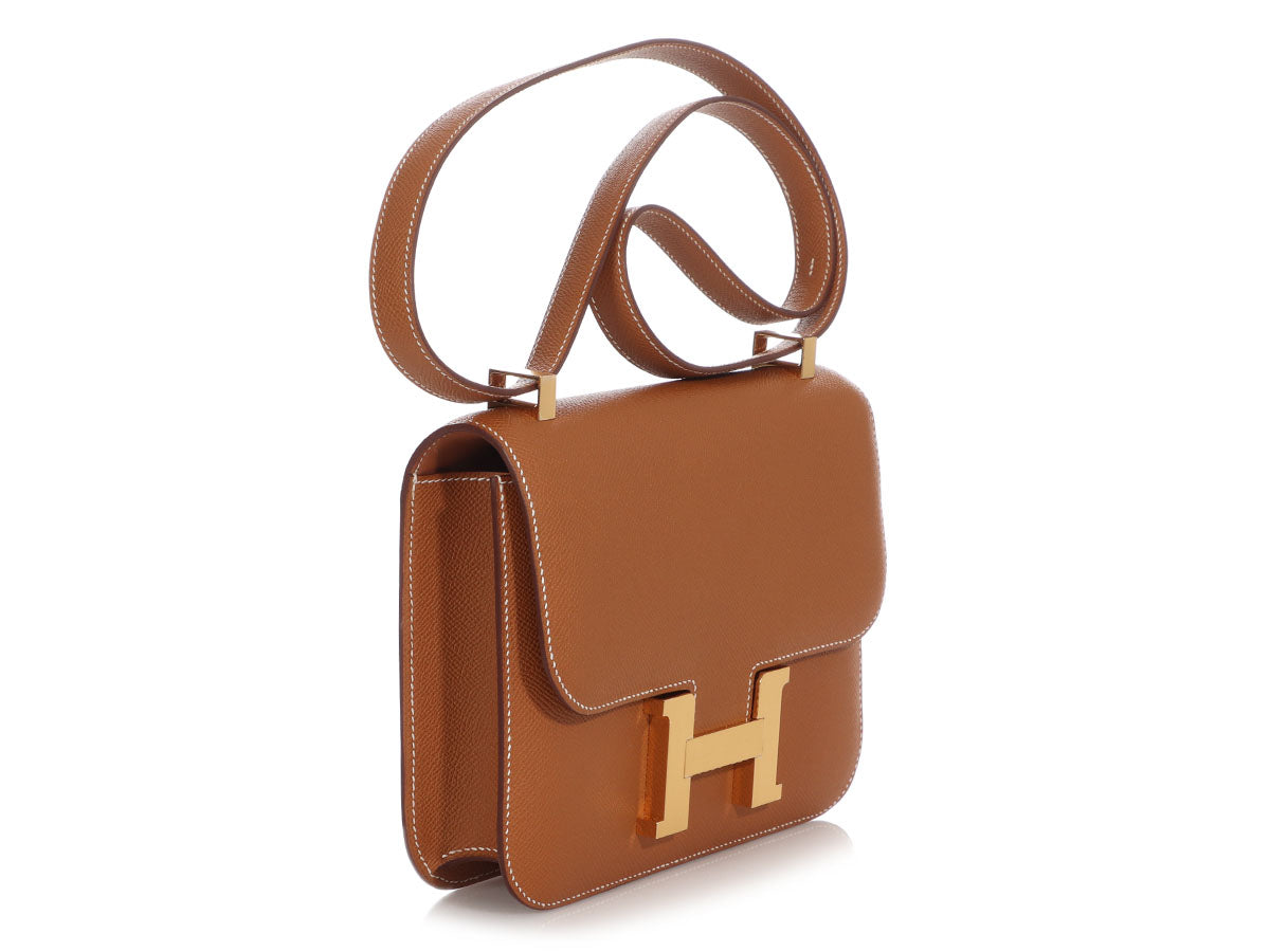 Hermes Constance 1-24 Gold GHW U stamp – PH Luxury Consignment