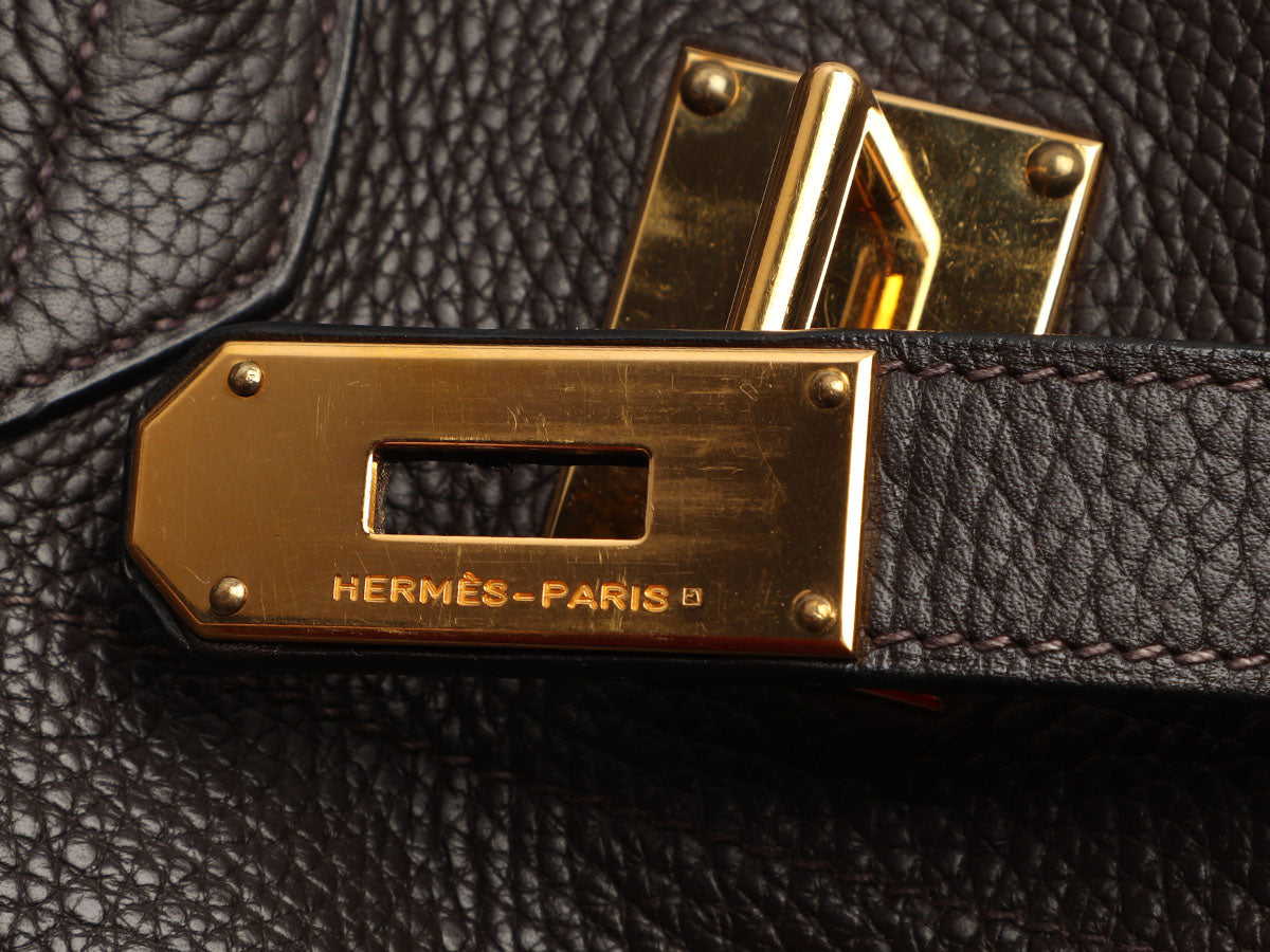 Hermès Clemence JPG Birkin 42 Blue